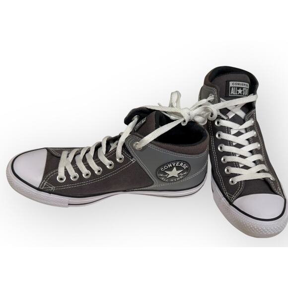 Converse Mens Size 8 Chuck Taylor All Star 154841C Gray Running Shoes Sneakers - Picture 1 of 16